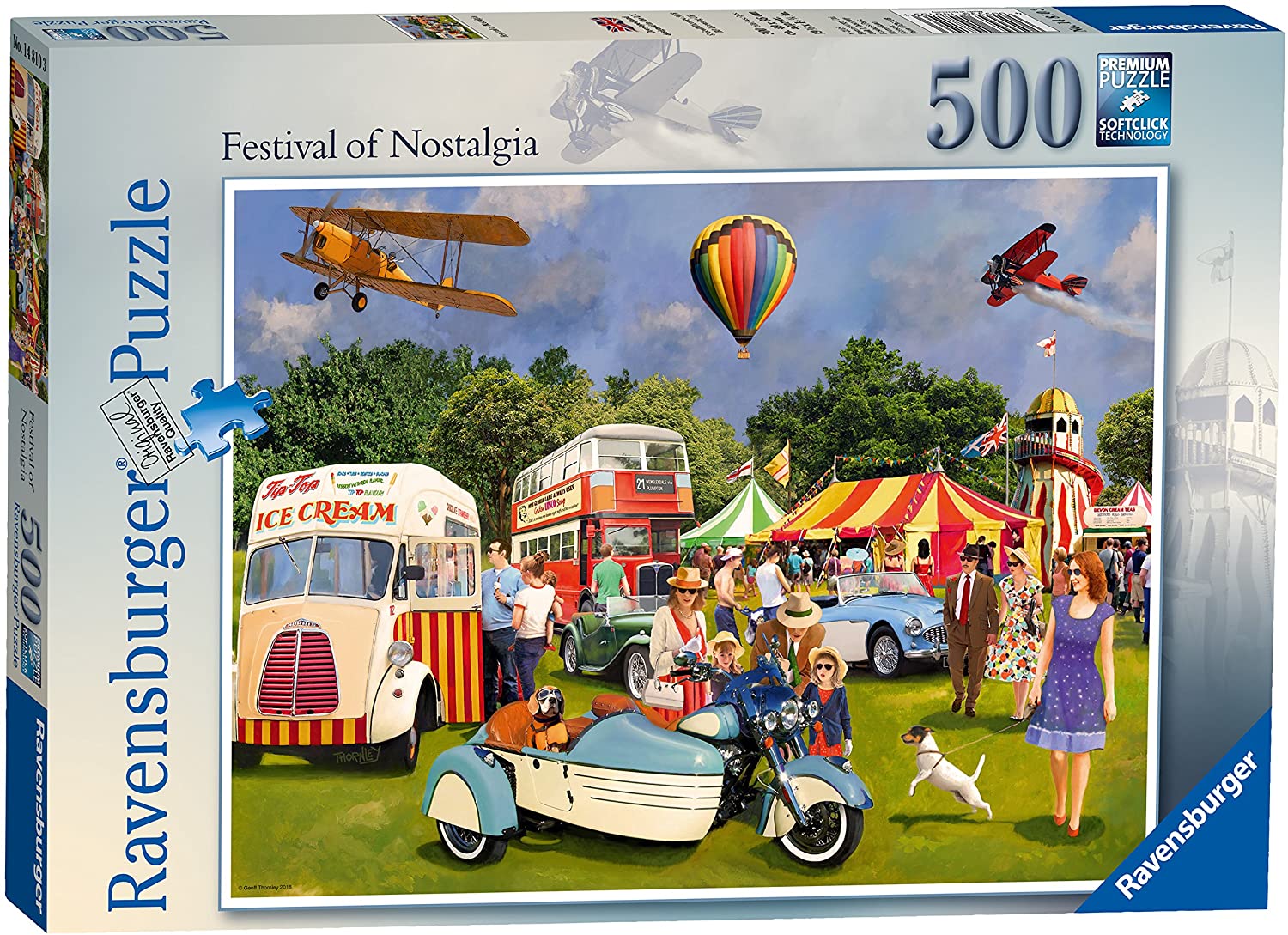 Ravensburger Festival of Nostalgia 500 Piece Puzzle image 0